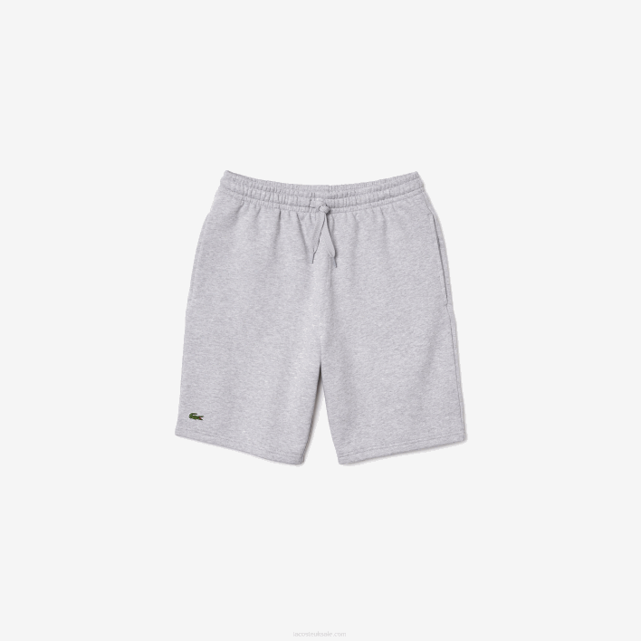 Lacoste SPORT Tennis Fleece Shorts 646T1361 Grey Chine CCA Men