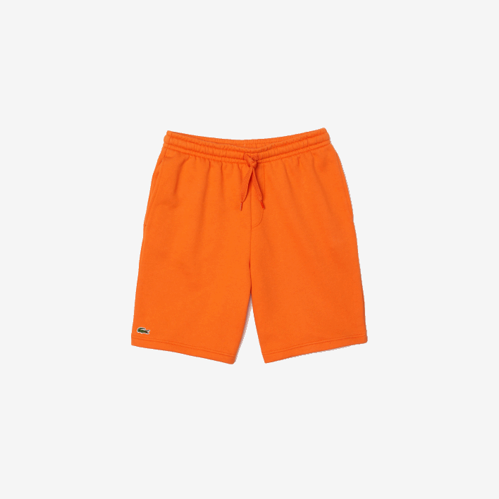 Lacoste SPORT Tennis Fleece Shorts 646T1577 Orange TV1 Men