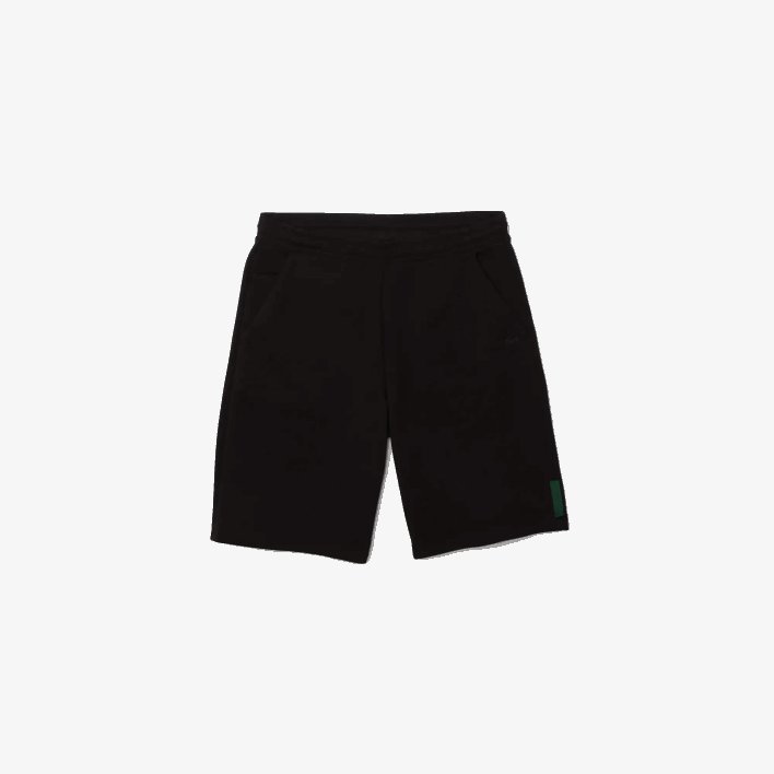 Lacoste Stretch Cotton Blend Shorts 646T1390 Black 031 Men