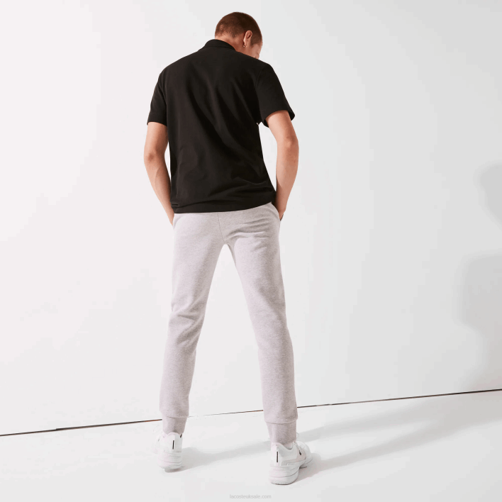 Lacoste SPORT Cotton Fleece Tennis Sweatpants 646T1204 Grey Chine CCA Men