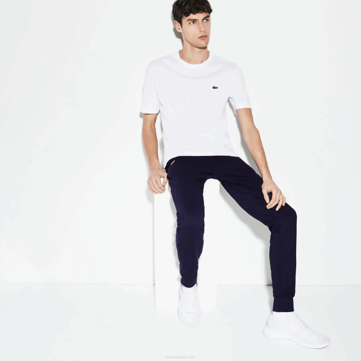 Lacoste SPORT Fleece Tennis Sweatpants 646T961 Navy Blue 166 Men