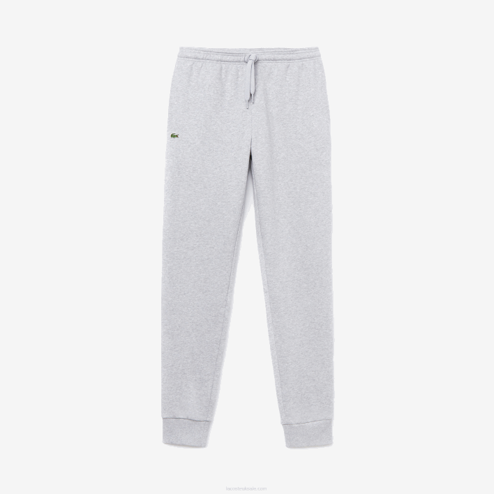 Lacoste SPORT Fleece Tennis Sweatpants 646T964 Grey Chine CCA Men
