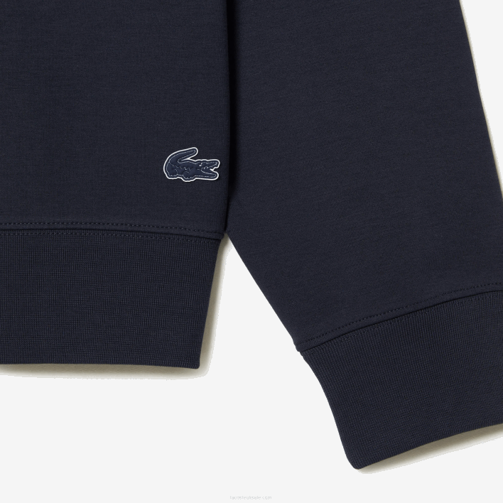 Lacoste Loose Fit Branded Sweatshirt 646T7 Blue KXE Men