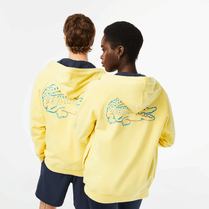 Lacoste Sport Miami Open Edition Hoodie 646T355 Yellow 107 Men