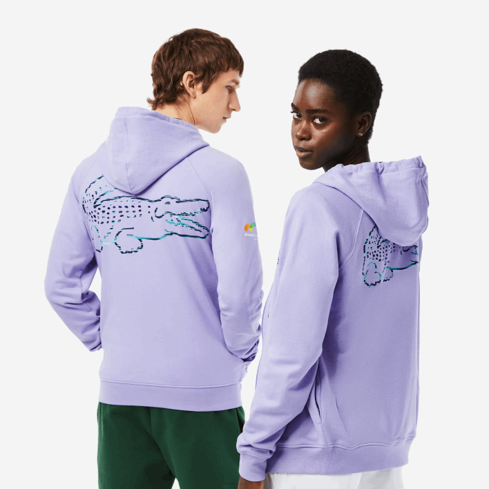 Lacoste Sport Miami Open Edition Hoodie 646T356 Purple 3K0 Men