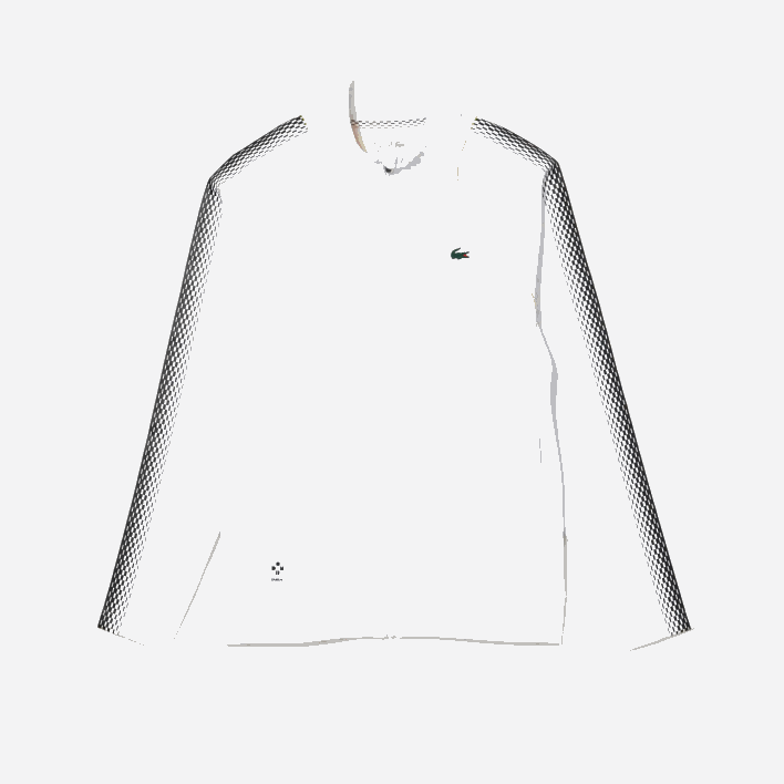 Lacoste Tennis x Daniil Medvedev Zipped Sweatshirt 646T311 White Yellow WUI Men