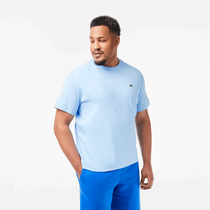 Lacoste Crew Neck Organic Cotton T-Shirt 646T735 Blue HBP Men