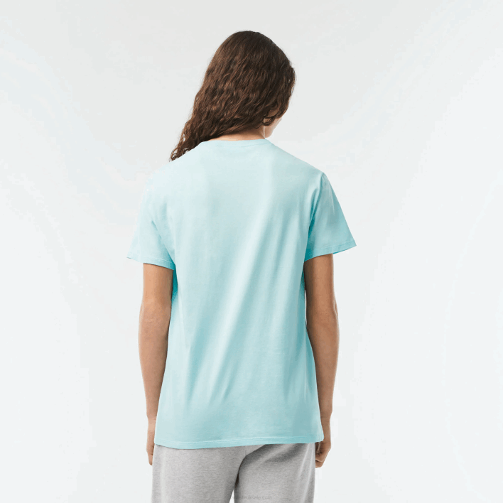 Lacoste Crew Neck Pima Cotton Jersey T-Shirt 646T112 Mint LGF Men