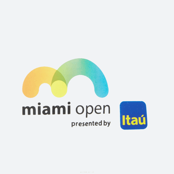 Lacoste Miami Open Graphic T-shirt 646T933 White 001 Men