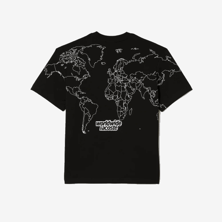 Lacoste Relaxed Fit Organic Cotton Jersey T-Shirt 646T223 Black 031 Men