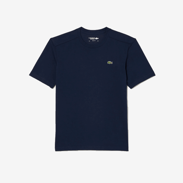 Lacoste SPORT Breathable T-Shirt 646T53 Navy Blue 166 Men
