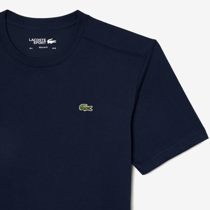 Lacoste SPORT Breathable T-Shirt 646T53 Navy Blue 166 Men