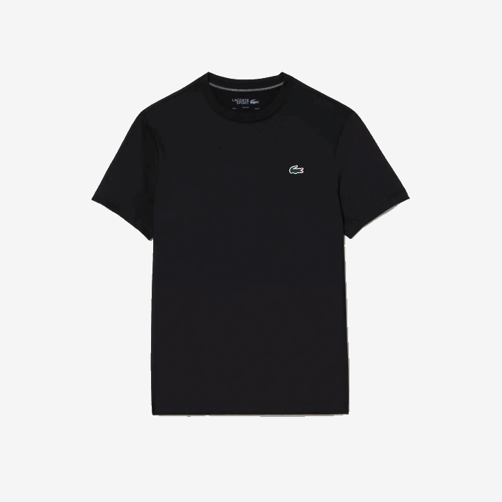 Lacoste SPORT Slim Fit Stretch Jersey T-Shirt 646T118 Black 031 Men