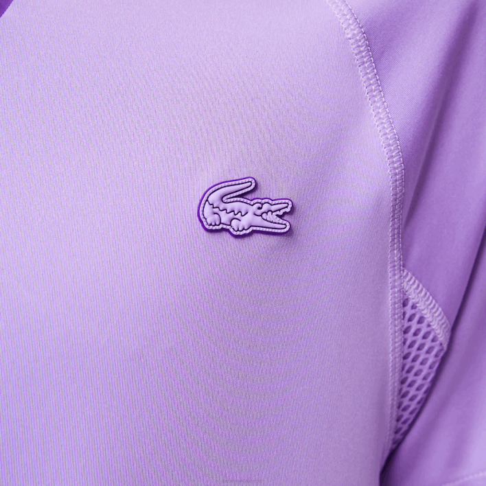 Lacoste SPORT Stretch Jersey T-Shirt 646T827 Purple 6MD Men