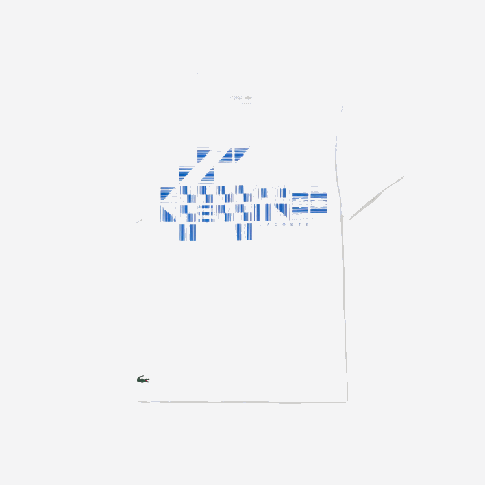 Lacoste SPORT x Novak Djokovic Printed T-Shirt 646T603 White 001 Men