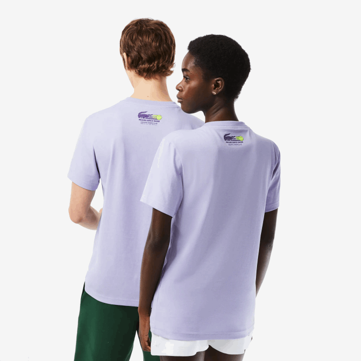 Lacoste Sport Miami Open Edition T-shirt 646T212 Purple 3K0 Men