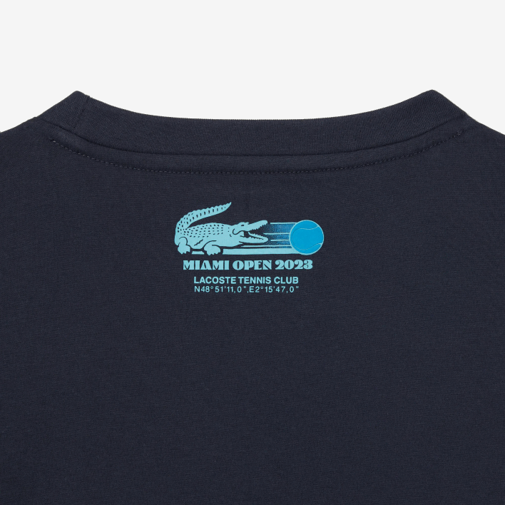 Lacoste Sport Miami Open Edition T-shirt 646T214 Blue KXE Men