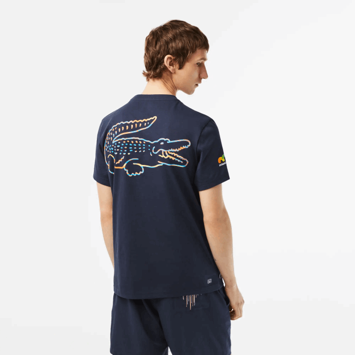 Lacoste Sport Miami Open Edition T-shirt 646T217 Blue KXE Men