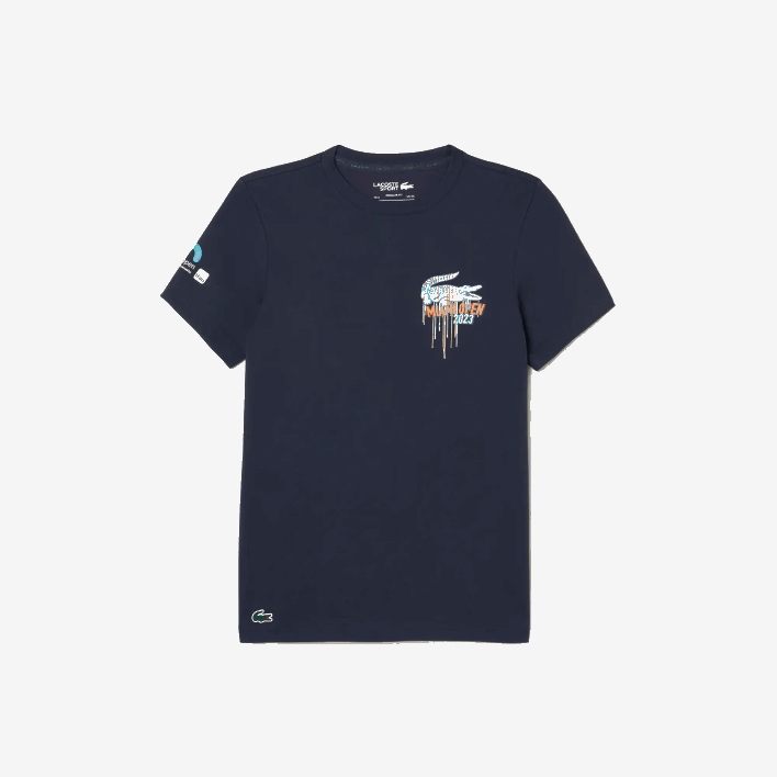Lacoste Sport Miami Open Edition T-shirt 646T217 Blue KXE Men