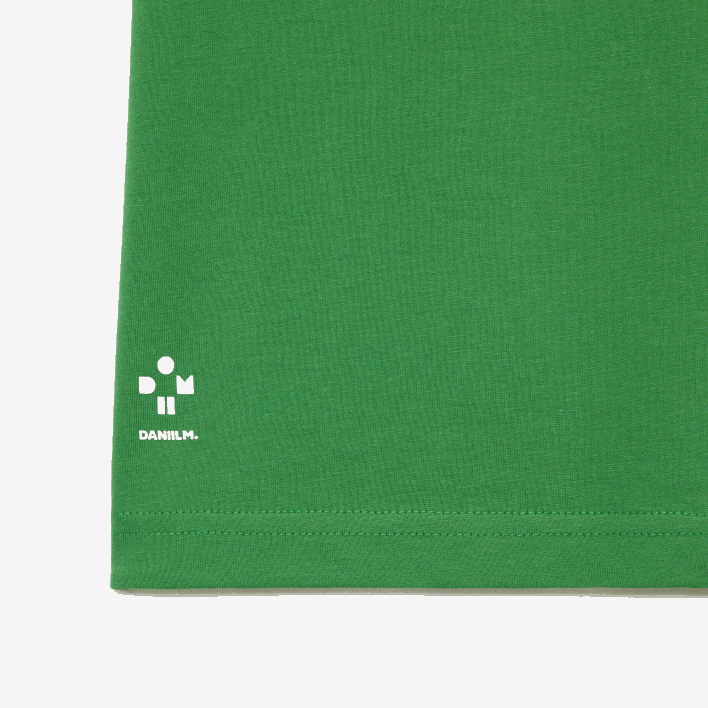 Lacoste Tennis x Daniil Medvedev Jersey T-Shirt 646T25 Blue Green White Yellow BUC Men