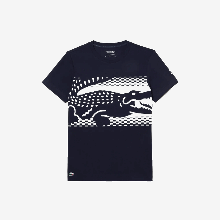 Lacoste Tennis x Novak Djokovic T-Shirt 646T153 Navy Blue 166 Men
