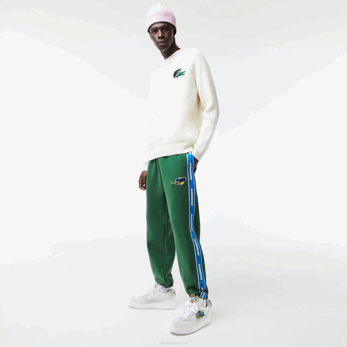 Lacoste Branded Band Trackpants 646T1026 Green 132 Men