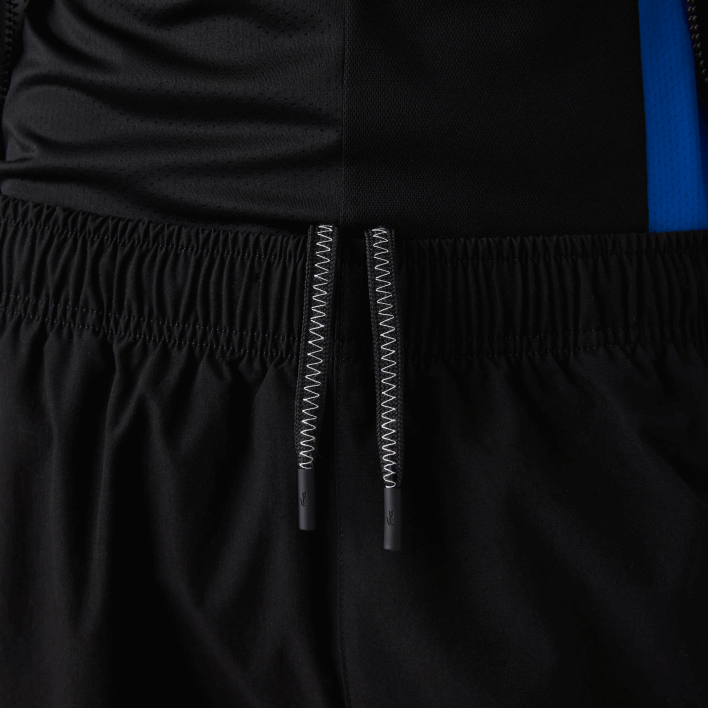 Lacoste Contrast Oversized Branding Trackpants 646T1003 Black 031 Men