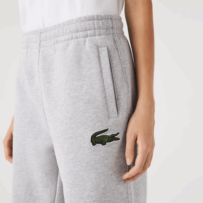 Lacoste Organic Cotton Fleece Trackpants 646T1048 Grey Chine CCA Men