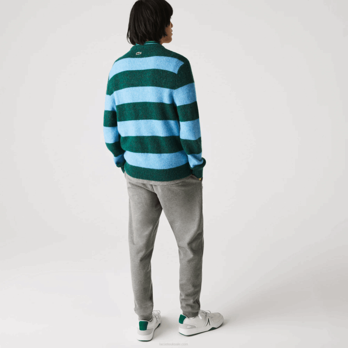 Lacoste Pennants L Badge Fleece Tracksuit Pants 646T1169 Grey Chine 1VQ Men