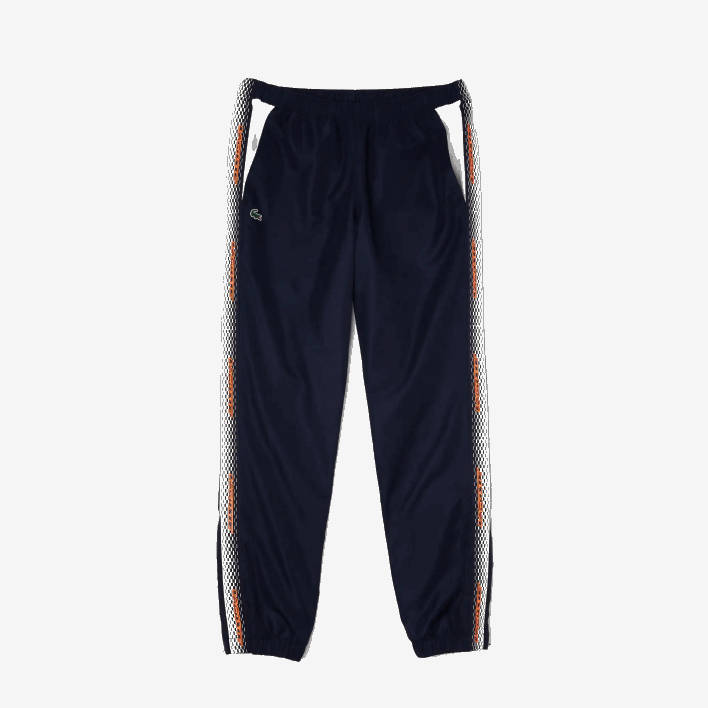 Lacoste Regular Fit Track Pants 646T315 Black/White HHW Men