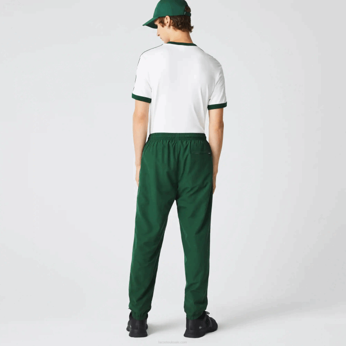 Lacoste Regular Fit Water-Repellent Trackpants 646T333 Green 132 Men