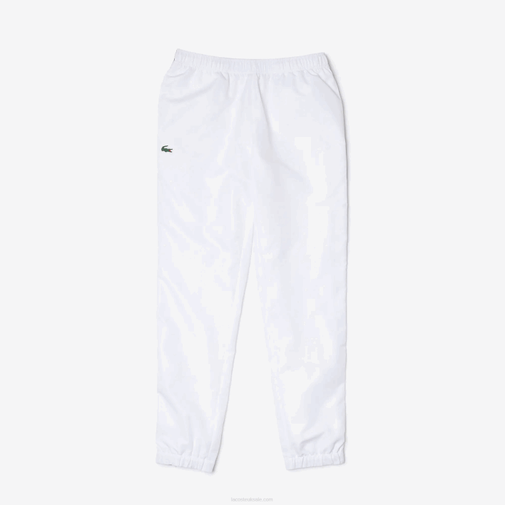 Lacoste SPORT Side Prints Tennis Trackpants 646T1088 White 001 Men