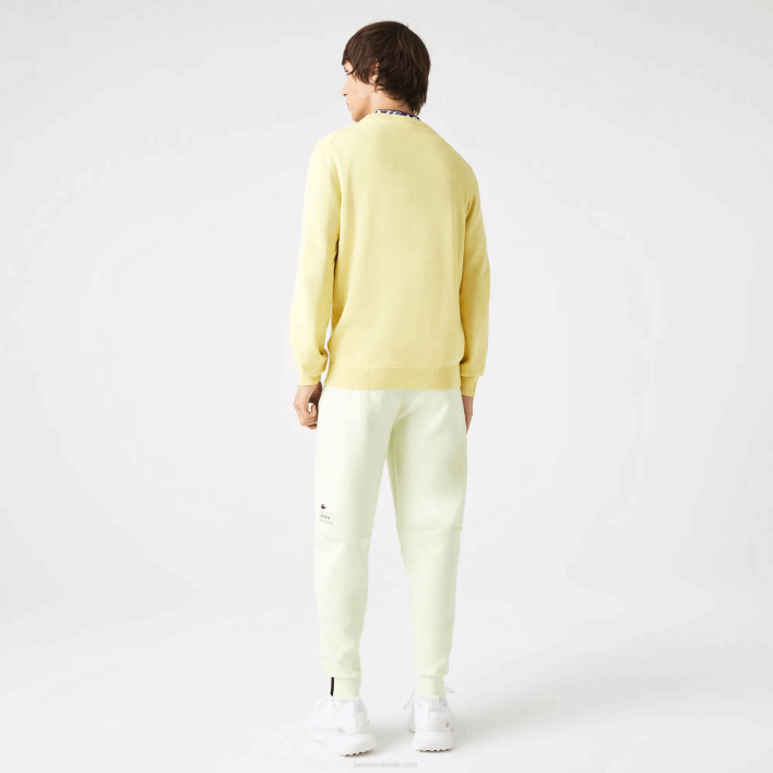 Lacoste Slim Fit Branded Trackpants 646T974 Yellow 6GD Men