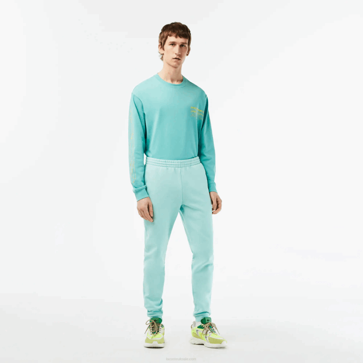 Lacoste Tapered Fit Fleece Trackpants 646T345 Mint LGF Men