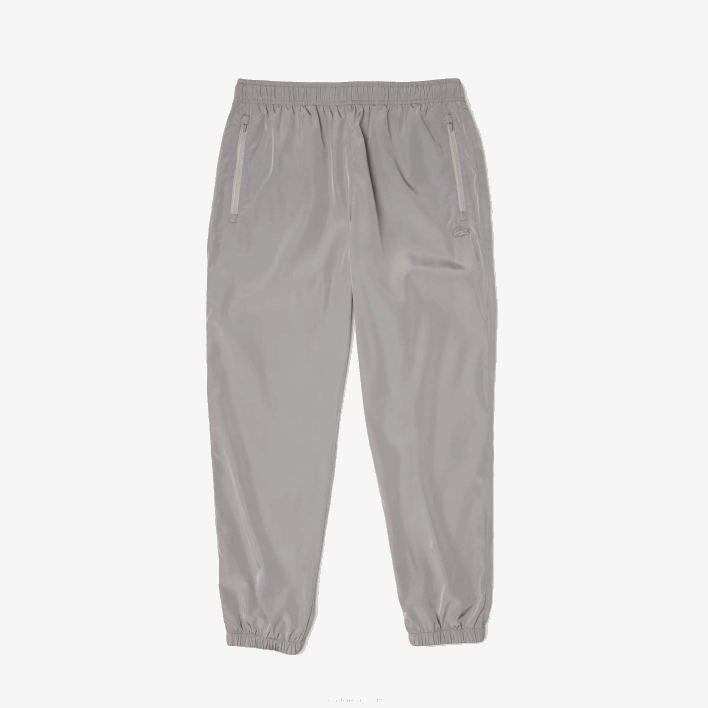 Lacoste Track Pants with GPS Coordinates 646T303 Grey KZW Men