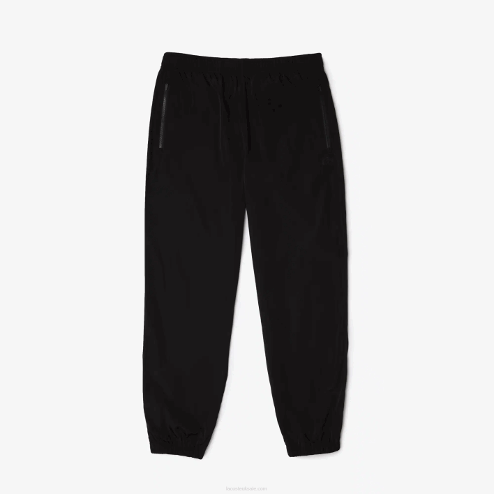 Lacoste Track Pants with GPS Coordinates 646T304 Black 031 Men