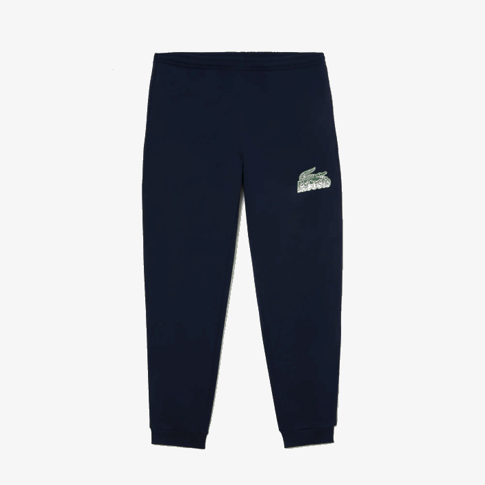 Lacoste Unbrushed Fleece Track Pants 646T309 Navy Blue 166 Men
