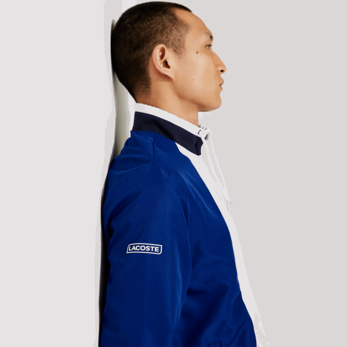 Lacoste SPORT Colorblock Tracksuit 646T1201 Green Navy Blue White CN1 Men