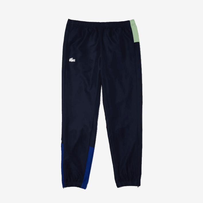 Lacoste SPORT Colorblock Tracksuit 646T1201 Green Navy Blue White CN1 Men