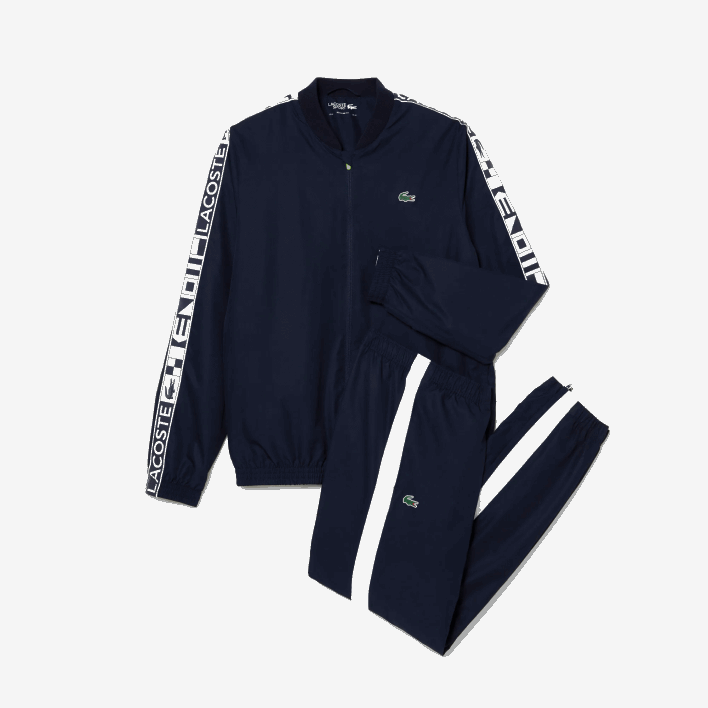 Lacoste SPORT Printed Tennis Tracksuit 646T1172 Navy Blue 423 Men
