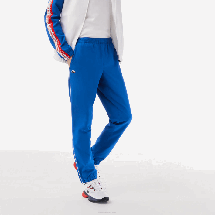 Lacoste Tennis Regular Fit Jogger Set 646T341 White Blue White WMI Men