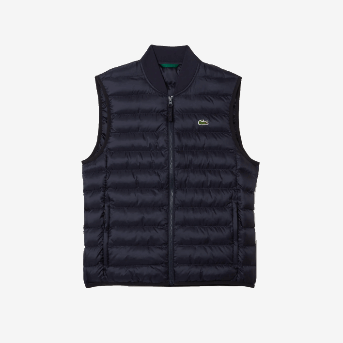 Lacoste Padded Water-Repellent Vest 646T1253 Navy Blue HDE Men