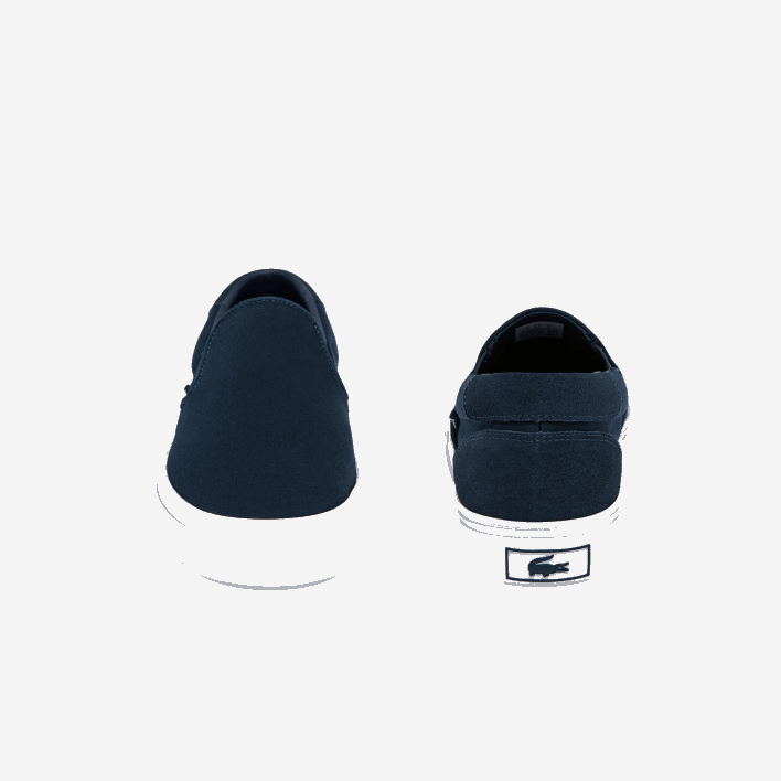 Lacoste Jump Serve Canvas Slip On 646T1872 Navy & White 092 Men