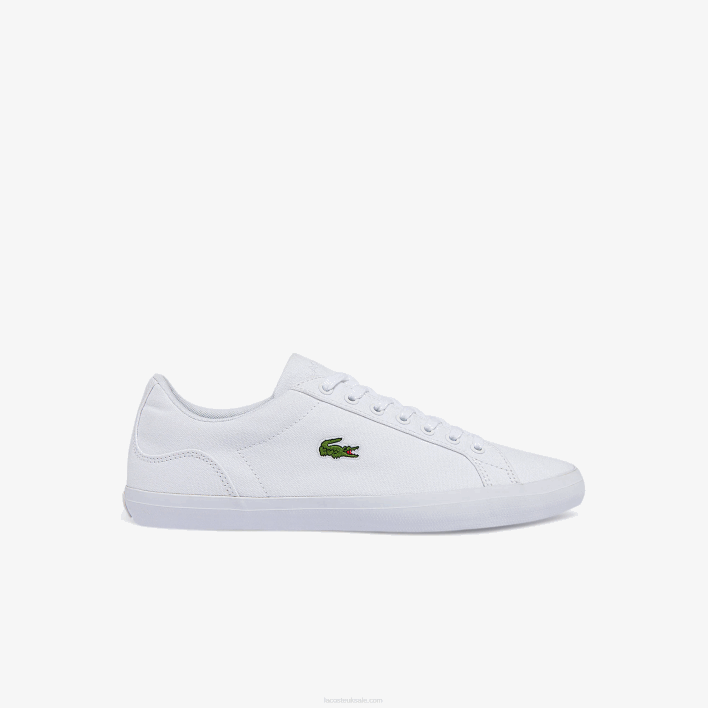Lacoste Lerond Canvas Sneakers 646T1907 WHITE 001 Men