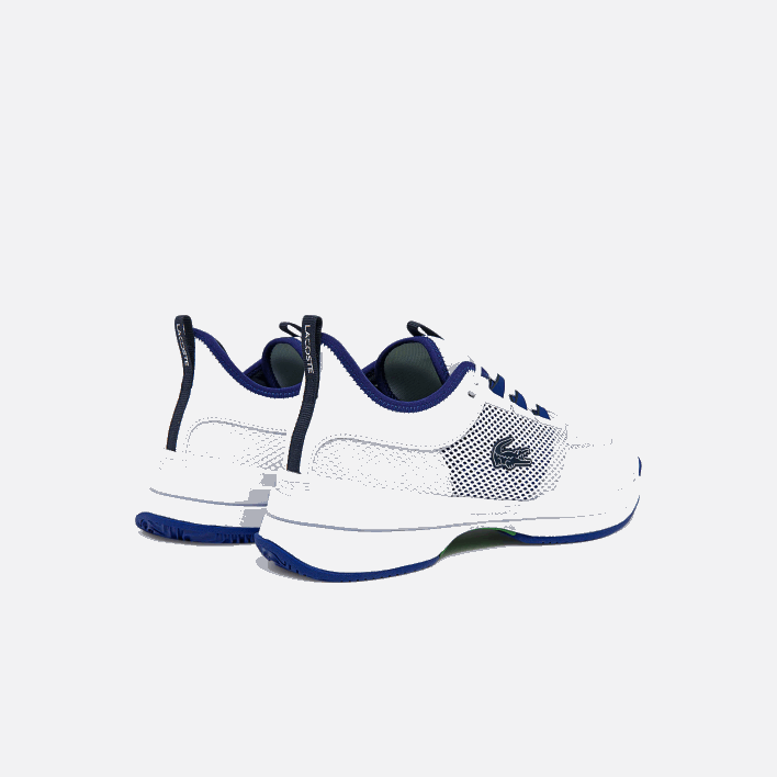 Lacoste AG-LT21 Textile and Synthetic Tennis Shoes 646T1865 White/Blue 080 Men