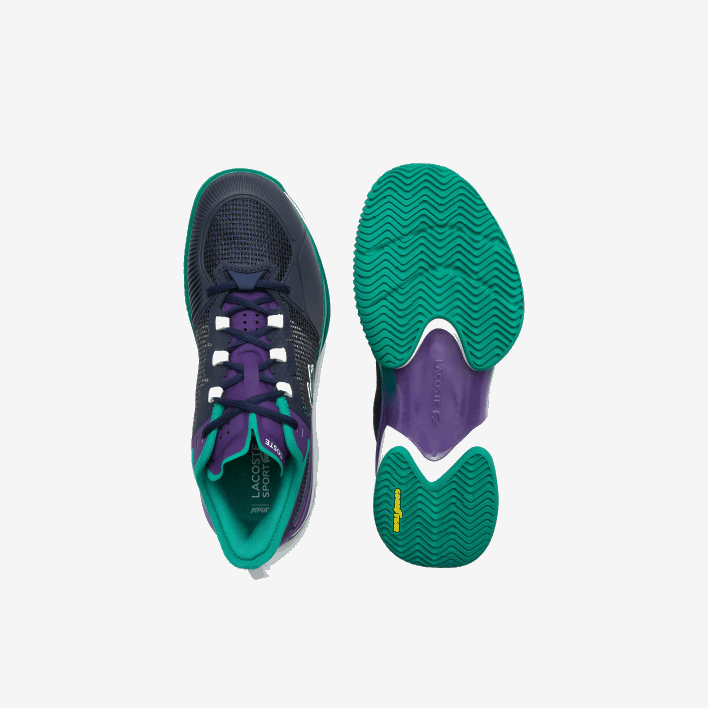 Lacoste AG-LT21 Ultra Textile Tennis Shoes 646T1892 Black Turquoise 1S3 Men