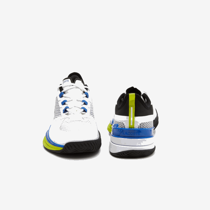 Lacoste AG-LT21 Ultra Textile Tennis Shoes 646T1893 White/Blue 080 Men