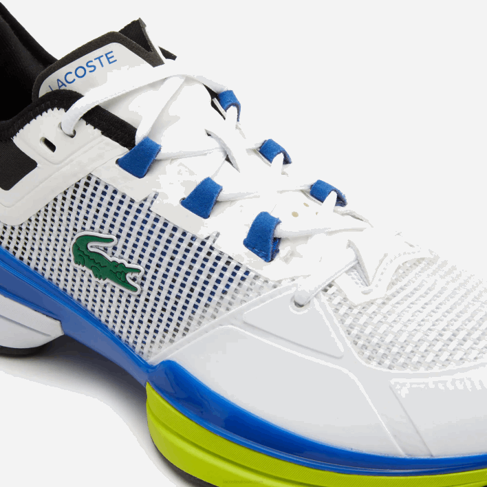 Lacoste AG-LT21 Ultra Textile Tennis Shoes 646T1893 White/Blue 080 Men