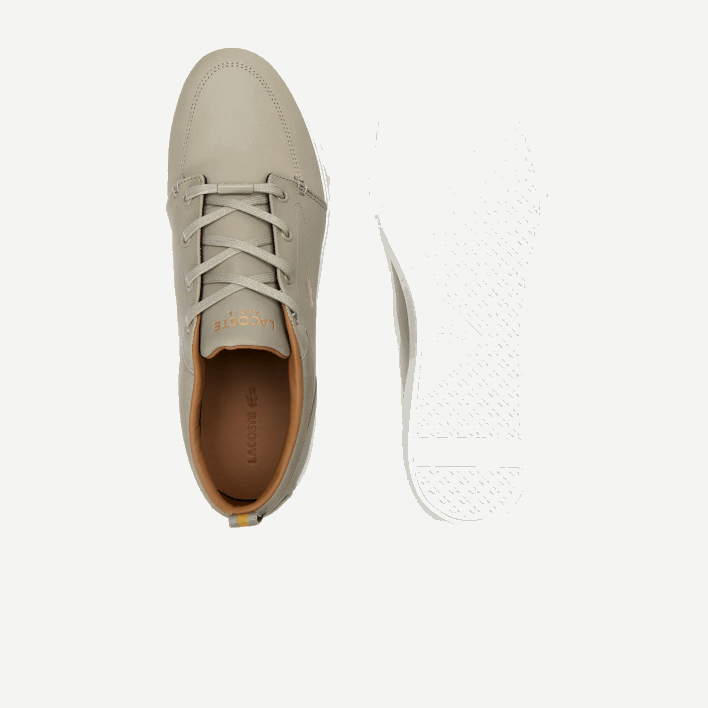 Lacoste Bayliss Leather Boat Shoes 646T1719 Off White 18C Men