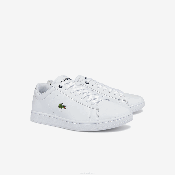 Lacoste Carnaby BL Leather Sneakers 646T1815 White & Navy 042 Men